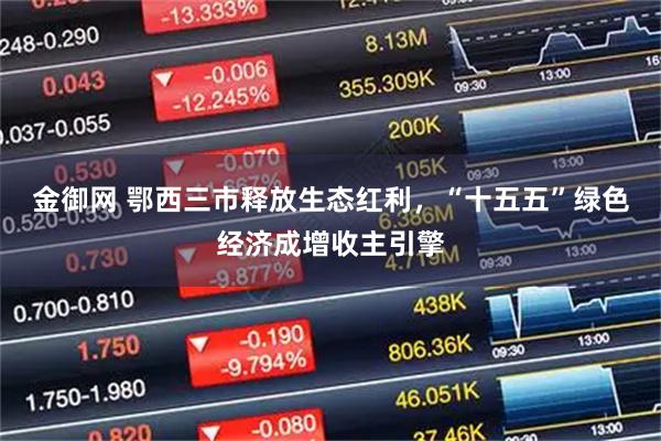 金御网 鄂西三市释放生态红利，“十五五”绿色经济成增收主引擎