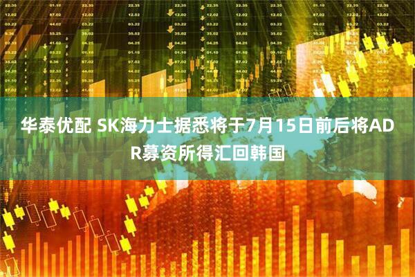 华泰优配 SK海力士据悉将于7月15日前后将ADR募资所得汇回韩国